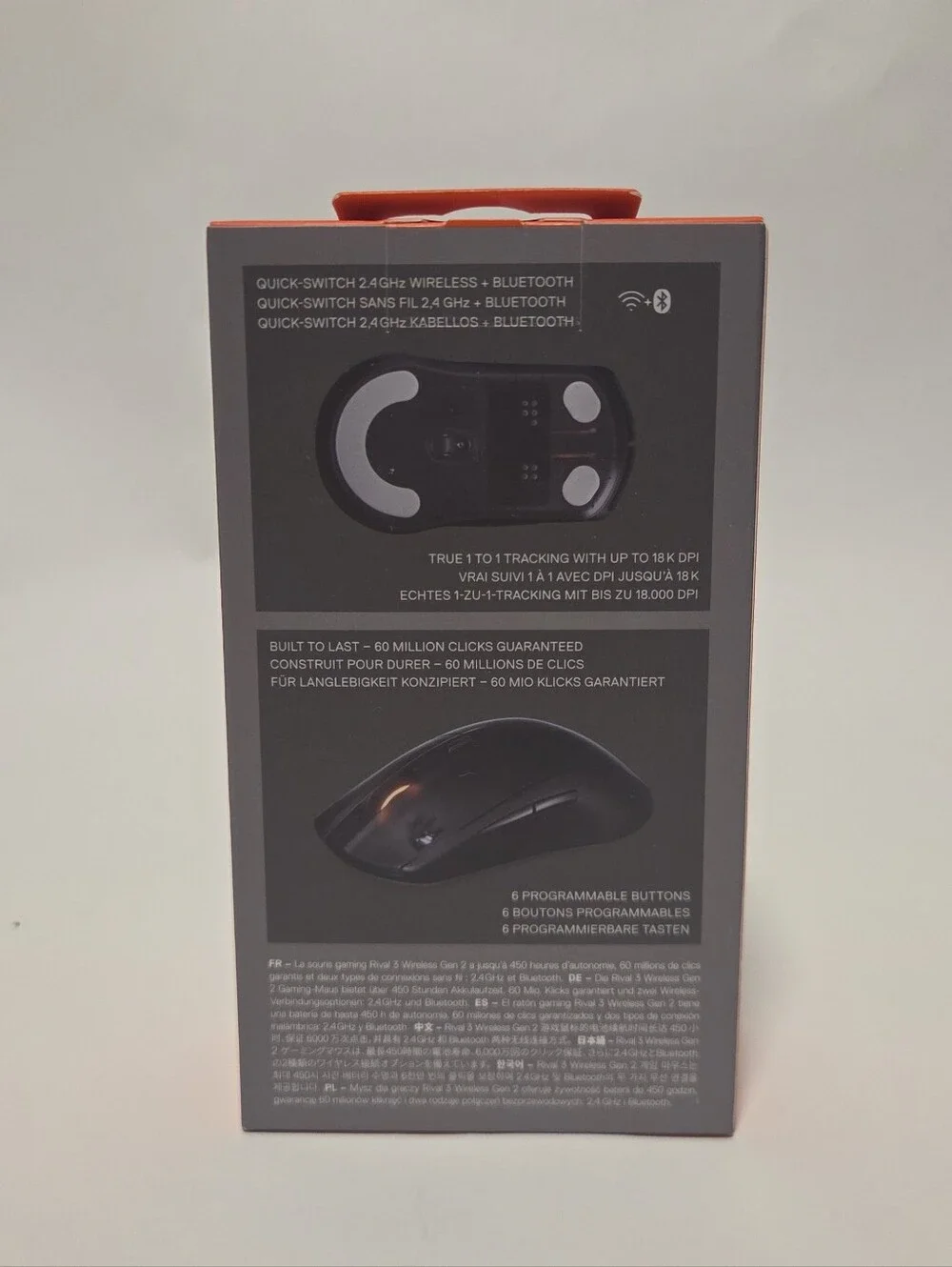 SteelSeries Rival 3 Wireless Gaming Mouse - Black